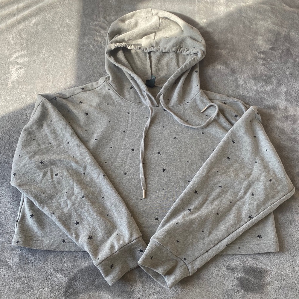 Wild Fable Grey Star Hoodie